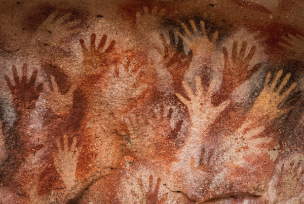 Cave Drawing of hands