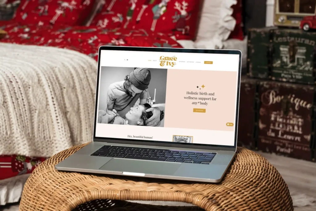 Grace and Ivy Birth and Wellness Website