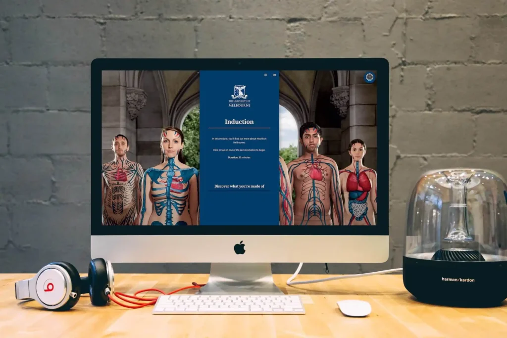 The University of Melbourne Adapt Mockup